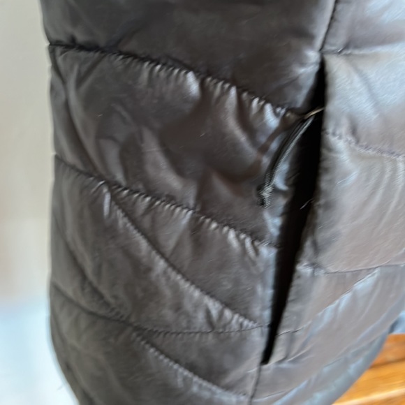 The North Face Flare 550 Goose Down Short Black Puffer Zip Up Ski Jacket, sz XS - Picture 6 of 16
